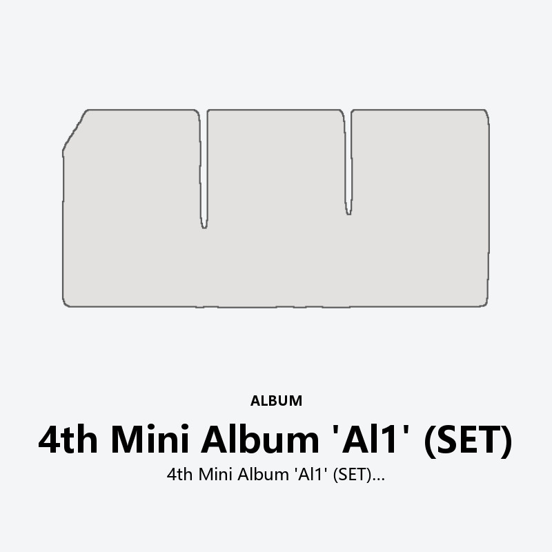 4th Mini Album 'Al1' (SET)