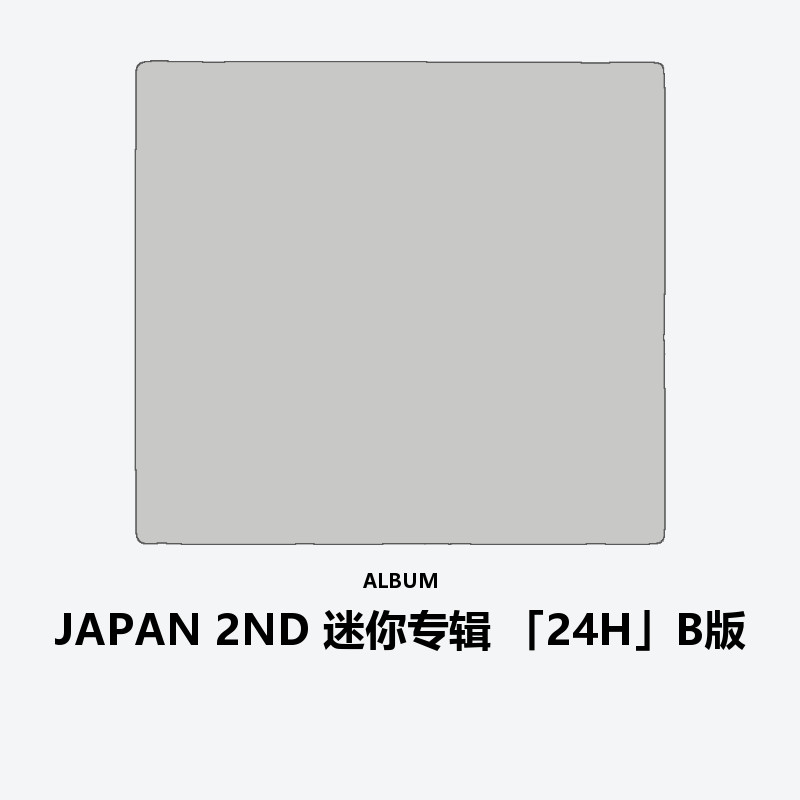 JAPAN 2ND MINI ALBUM 「24H」Type B