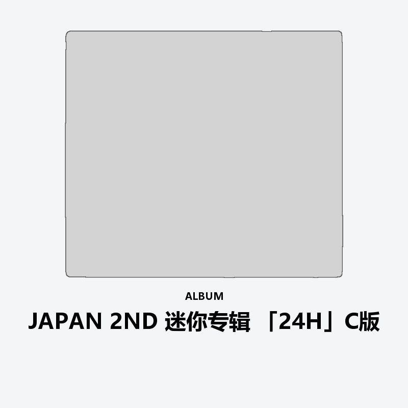JAPAN 2ND MINI ALBUM 「24H」Type C