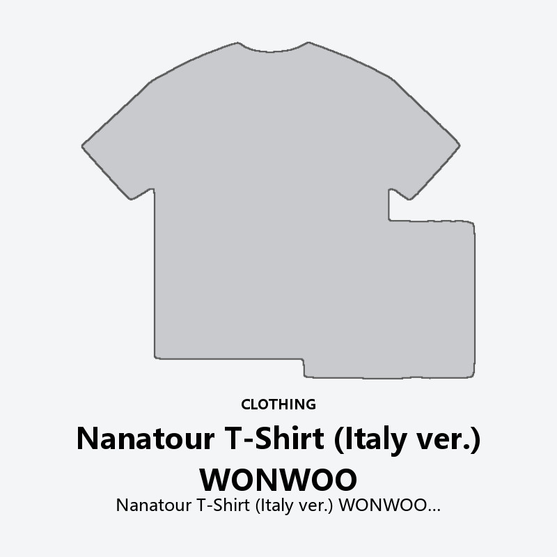 Nanatour T-Shirt (Italy ver.) WONWOO