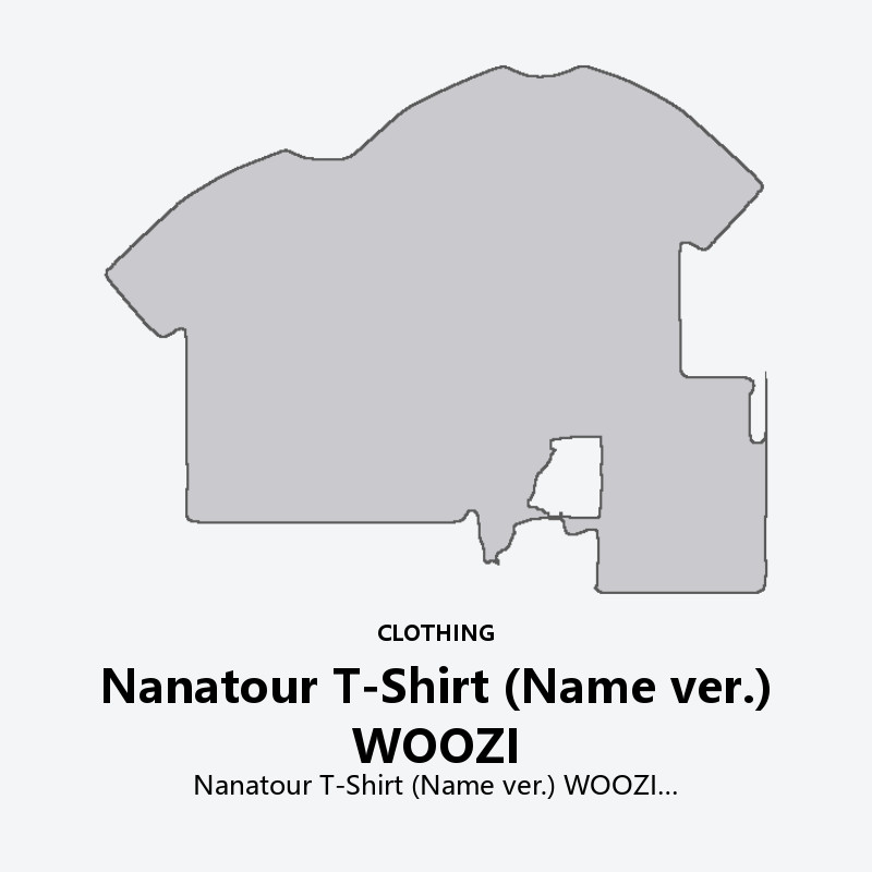 Nanatour T-Shirt (Name ver.) WOOZI