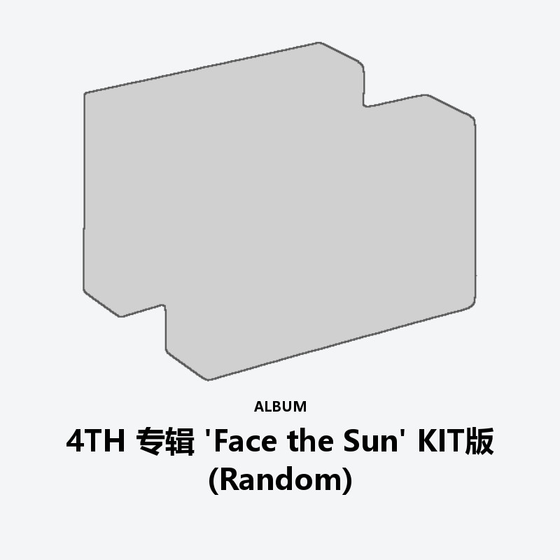 4TH ALBUM 'Face the Sun' KiT ver. (Random)
