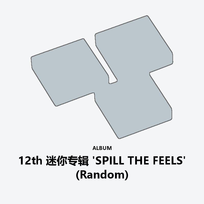 12th Mini Album 'SPILL THE FEELS'  (Random)