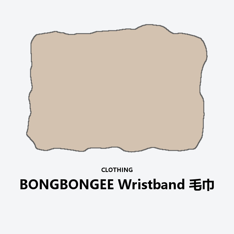 BONGBONGEE Wristband Towel