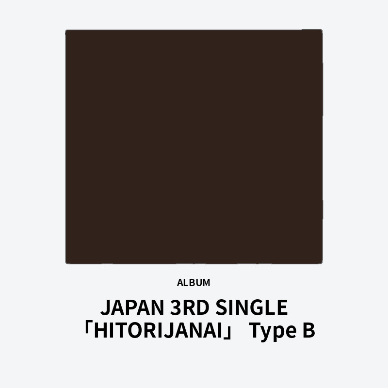 JAPAN 3RD SINGLE 「HITORIJANAI」 Type B