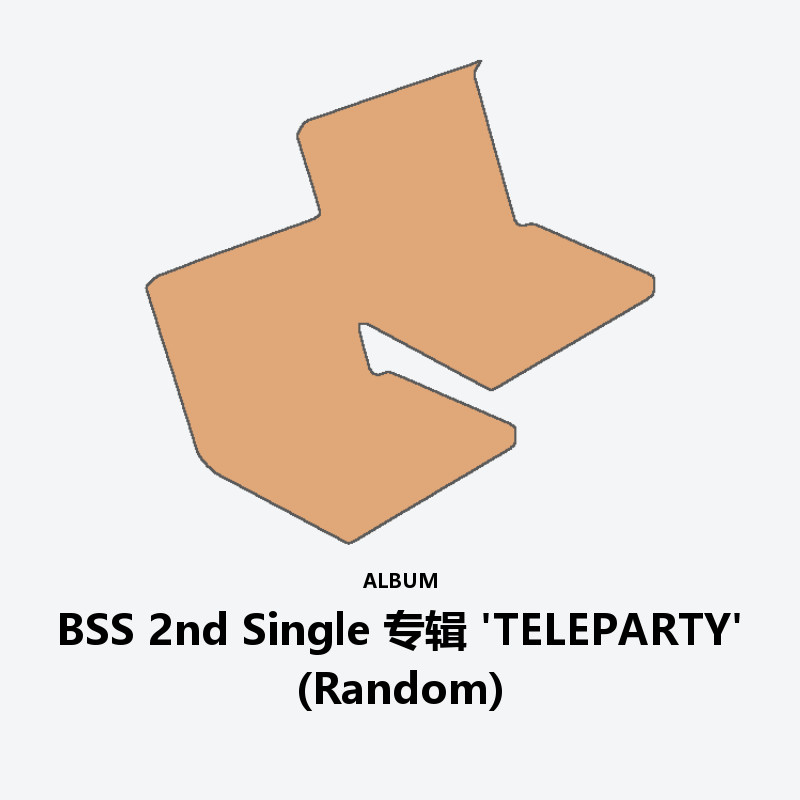 BSS 2nd Single Album 'TELEPARTY' (Random)