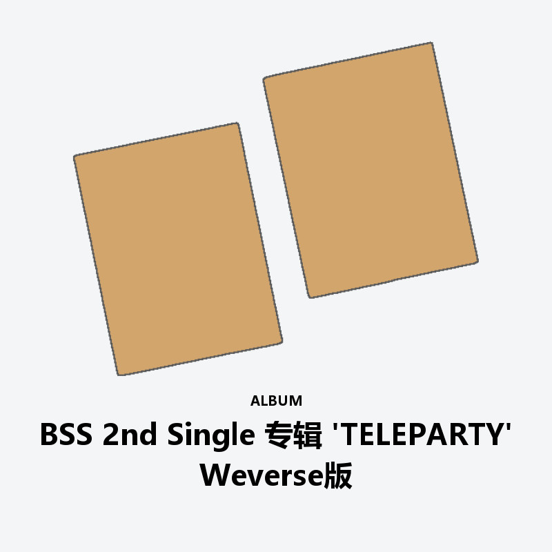 BSS 2nd Single Album 'TELEPARTY' Weverse Albums ver.