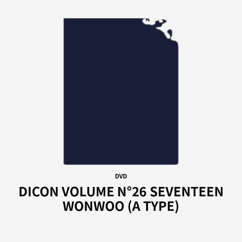 DICON VOLUME N°26 SEVENTEEN WONWOO (A TYPE)