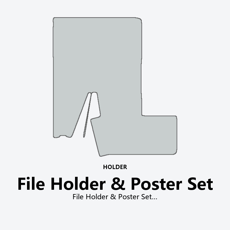 File Holder & Poster Set