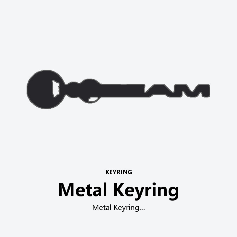 Metal Keyring