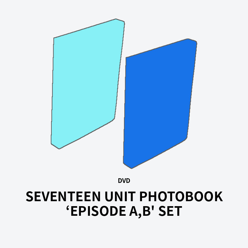 SEVENTEEN UNIT PHOTOBOOK ‘EPISODE A,B' SET
