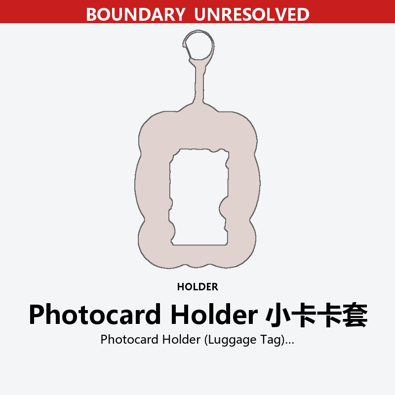 Photocard Holder (Luggage Tag)