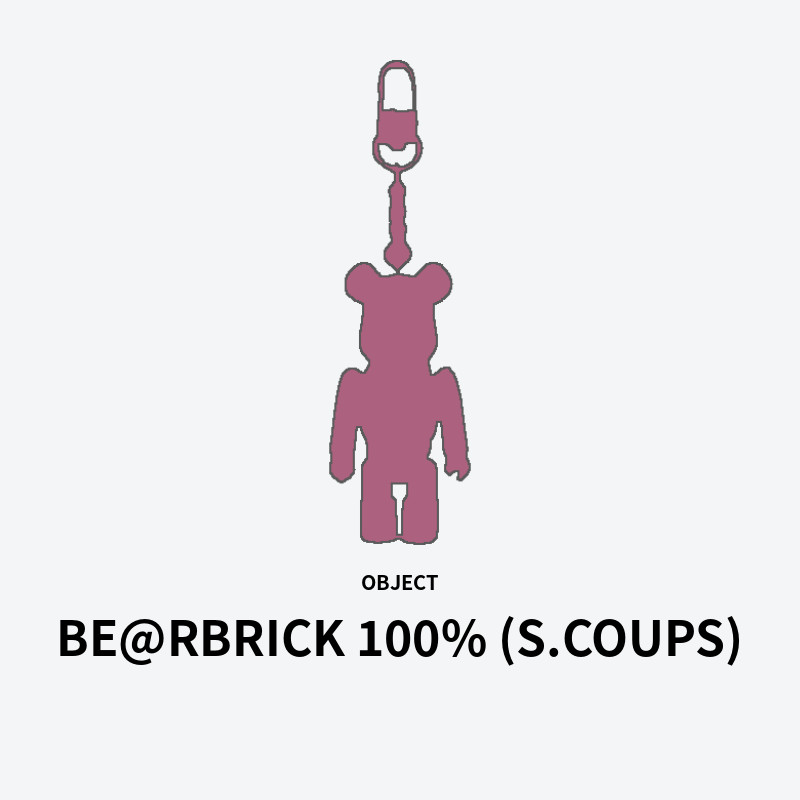 BE@RBRICK 100% (S.COUPS)