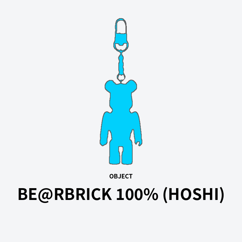 BE@RBRICK 100% (HOSHI)