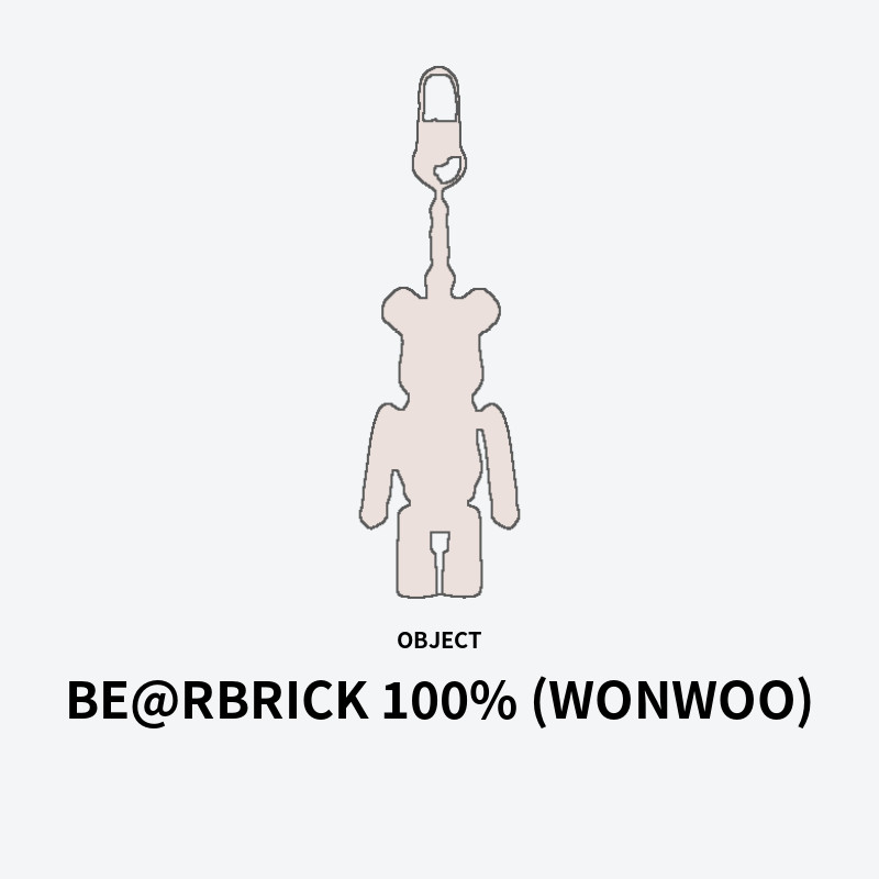 BE@RBRICK 100% (WONWOO)