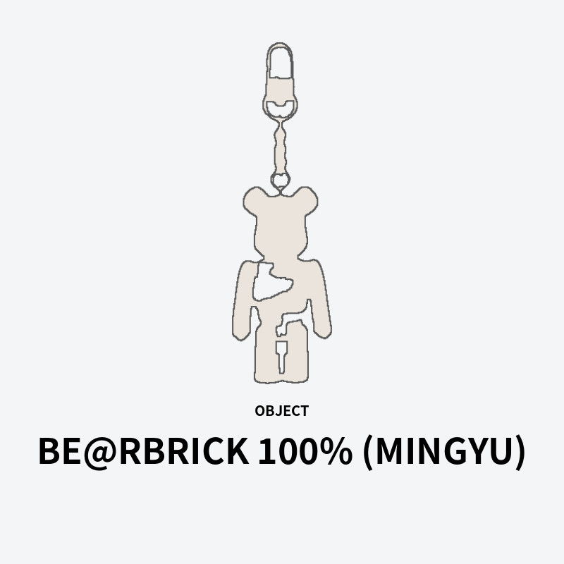 BE@RBRICK 100% (MINGYU)