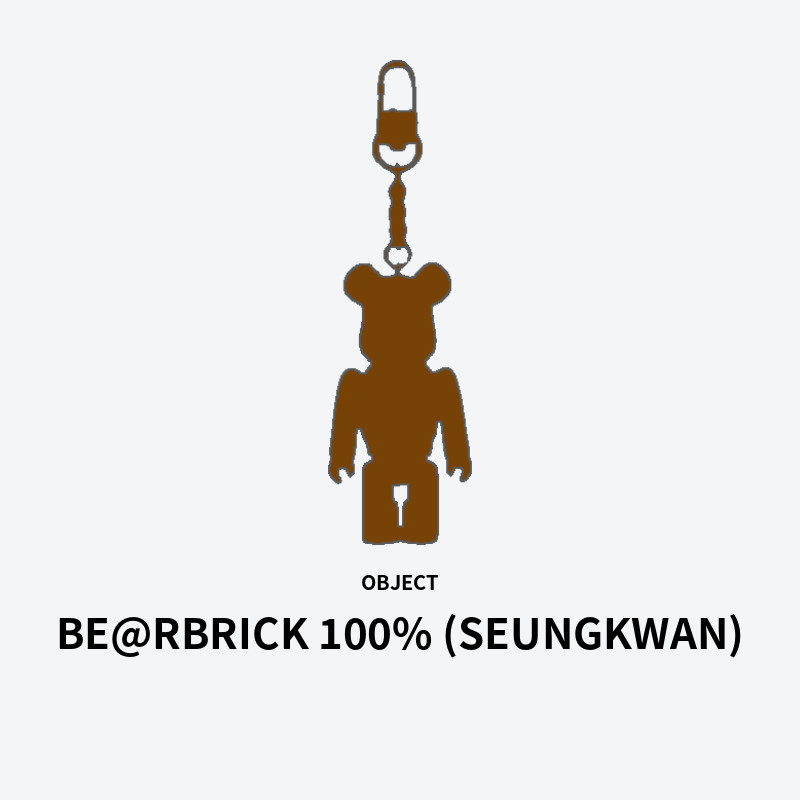 BE@RBRICK 100% (SEUNGKWAN)