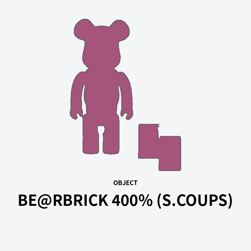 BE@RBRICK 400% (S.COUPS)