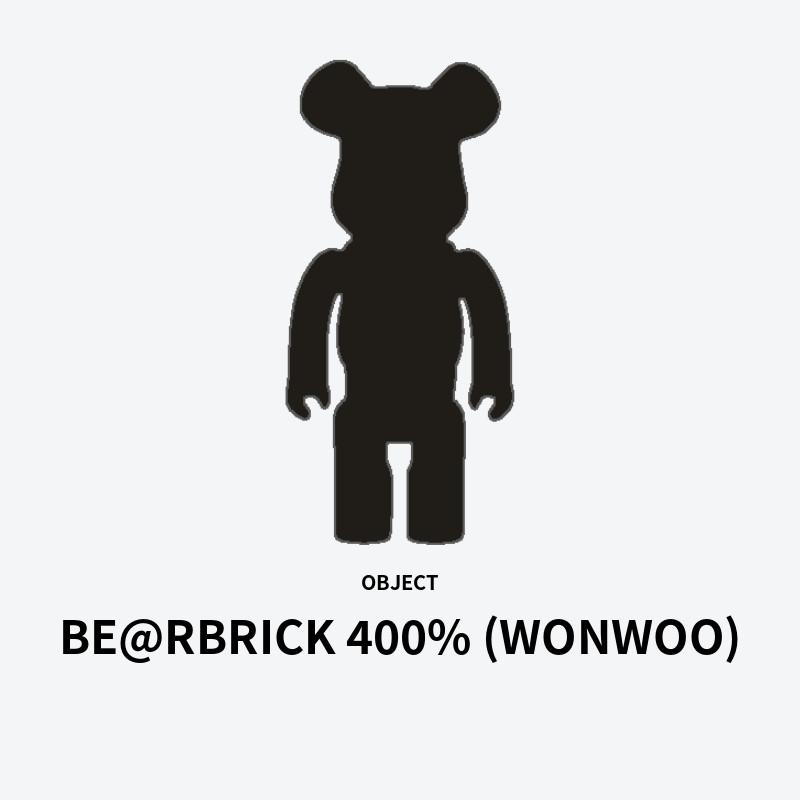 BE@RBRICK 400% (WONWOO)
