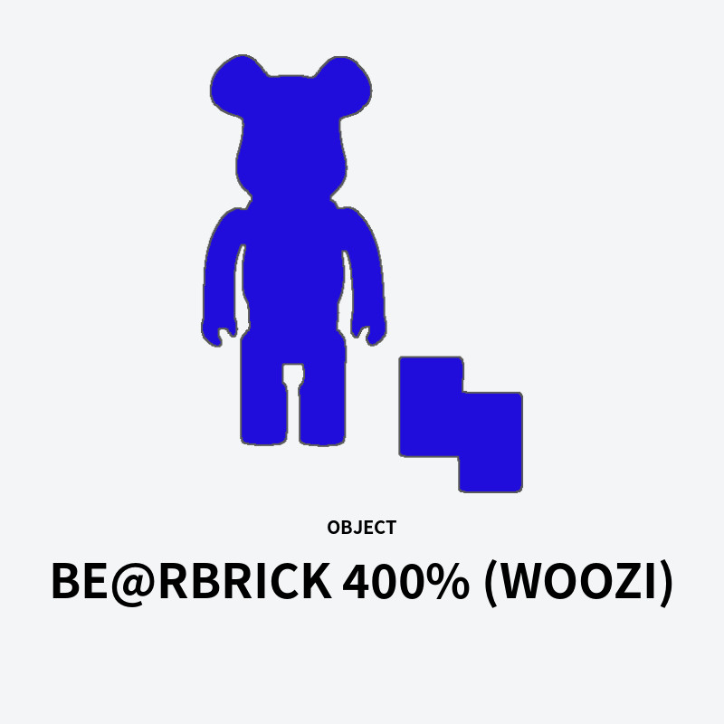 BE@RBRICK 400% (WOOZI)