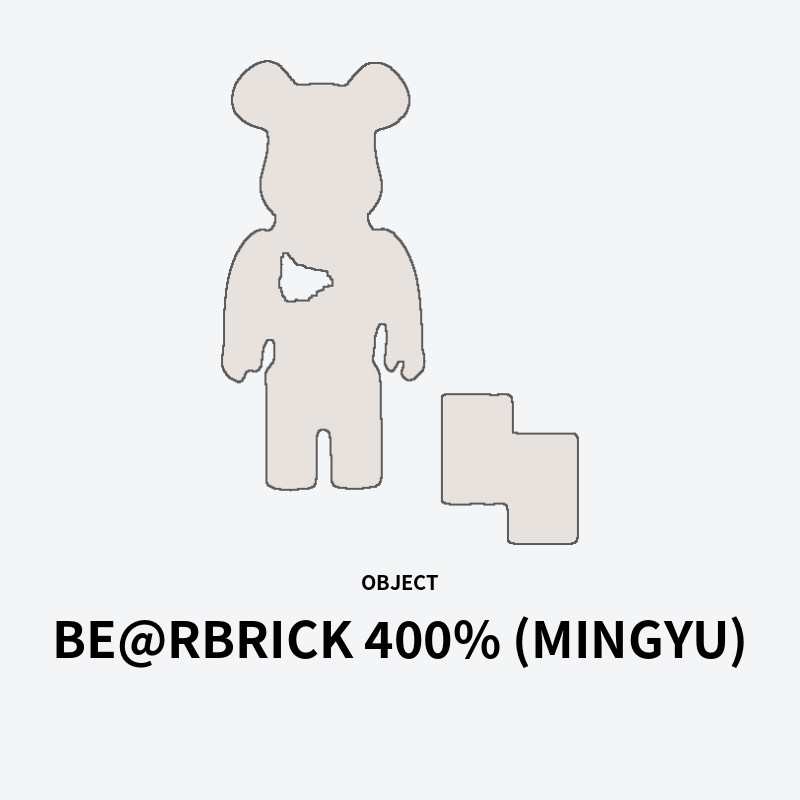 BE@RBRICK 400% (MINGYU)
