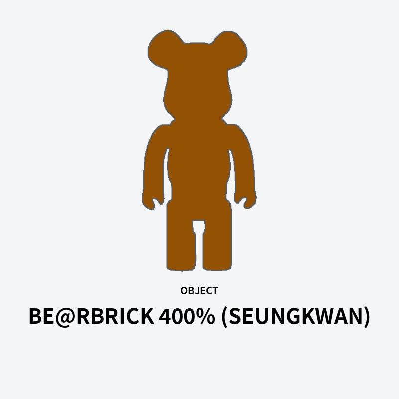 BE@RBRICK 400% (SEUNGKWAN)