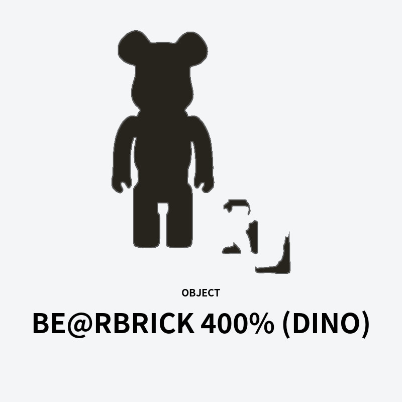 BE@RBRICK 400% (DINO)