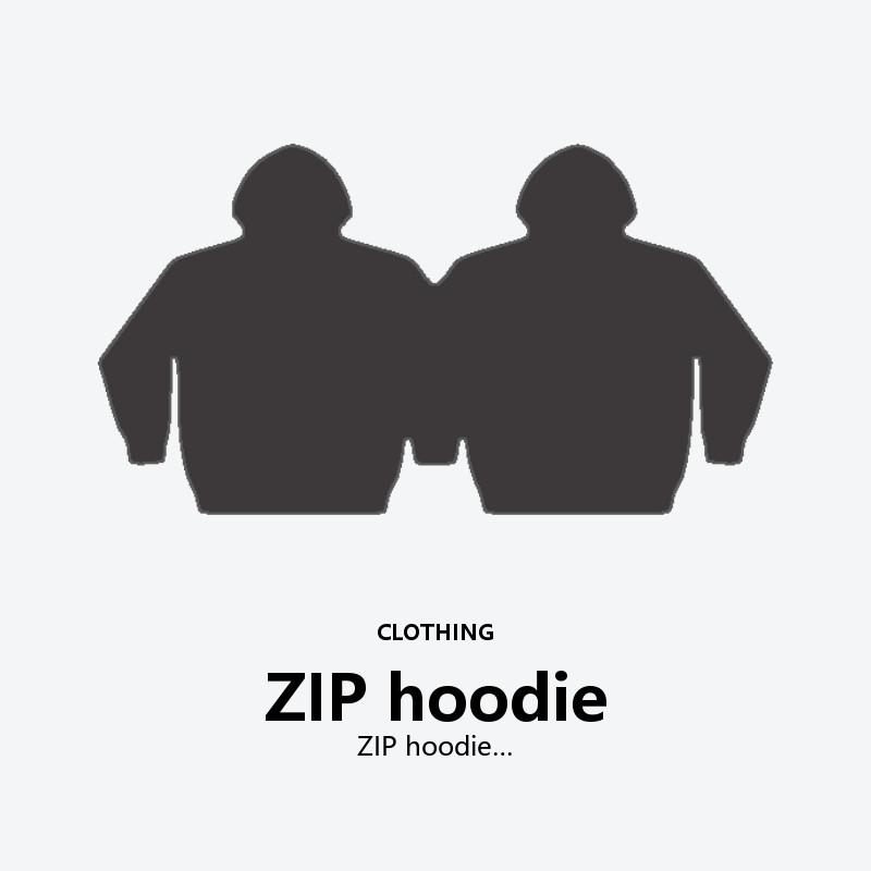 ZIP hoodie