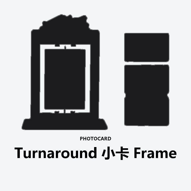 Turnaround Photocard Frame
