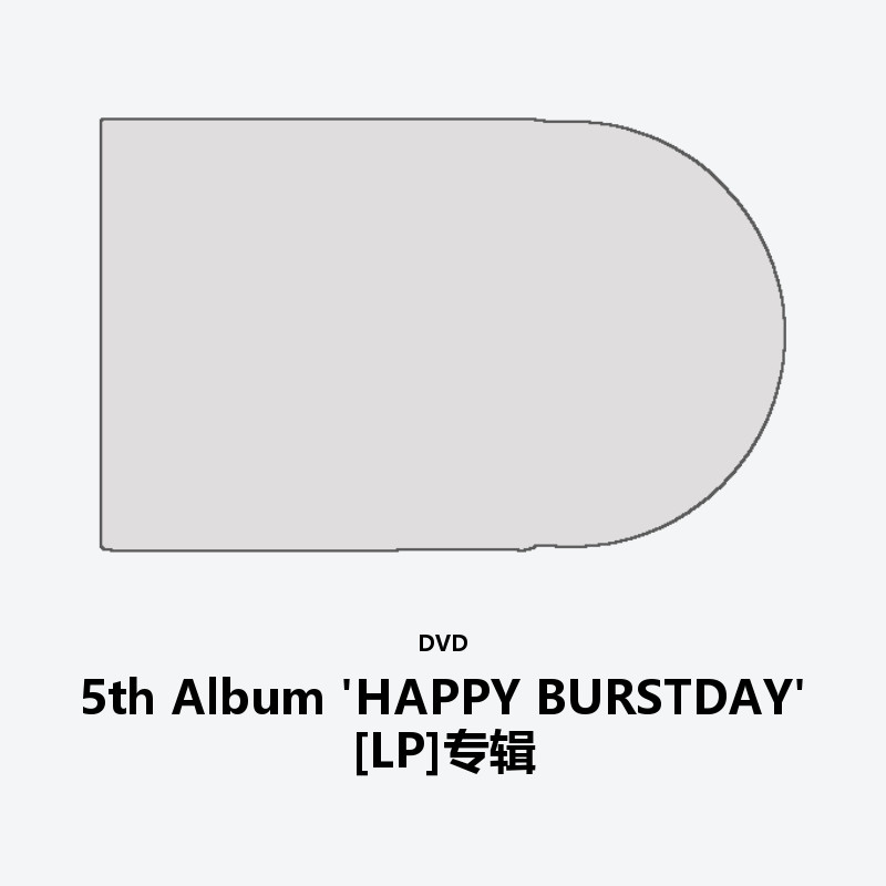 5th Album 'HAPPY BURSTDAY' [LP]