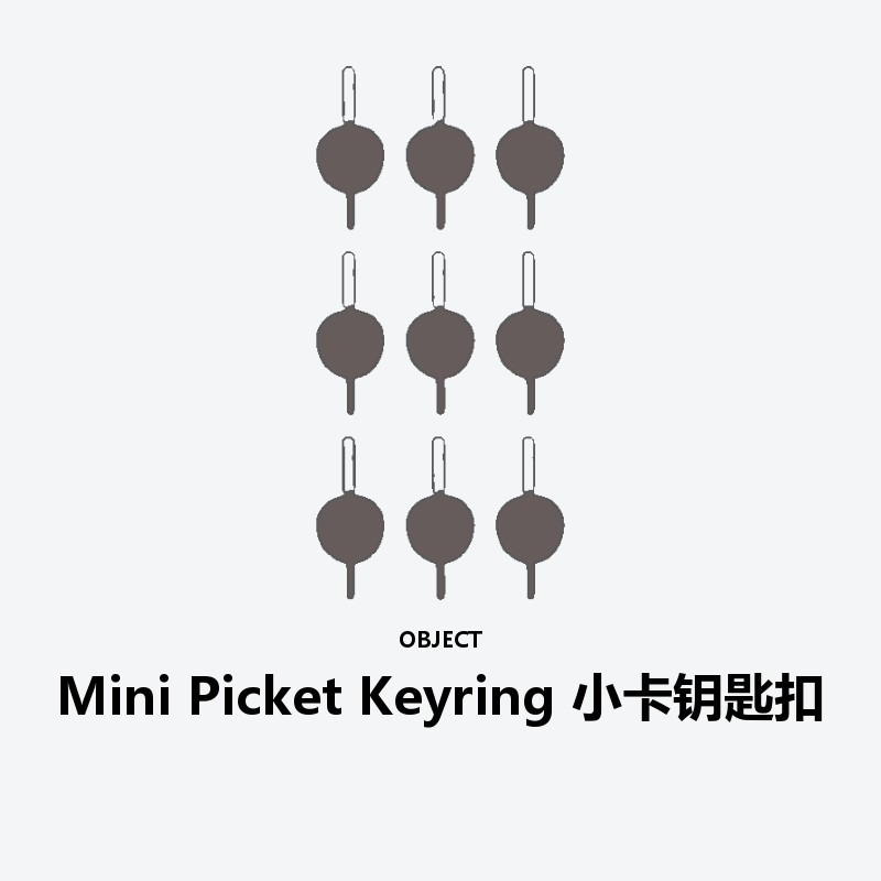 Mini Picket Keyring