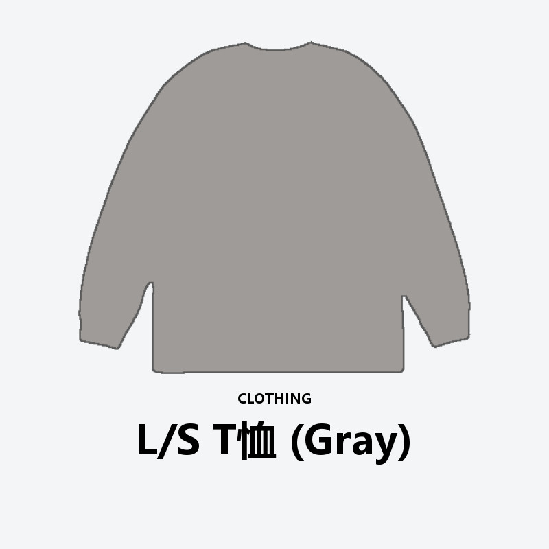 L/S T-Shirt (Gray)