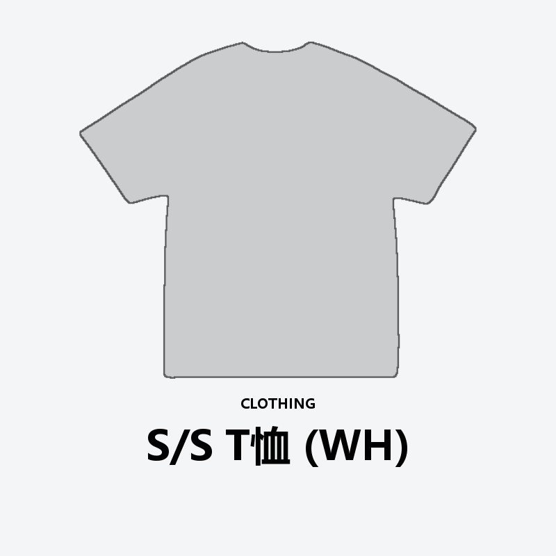 S/S T-Shirt (WH)
