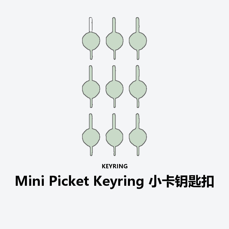 Mini Picket Keyring