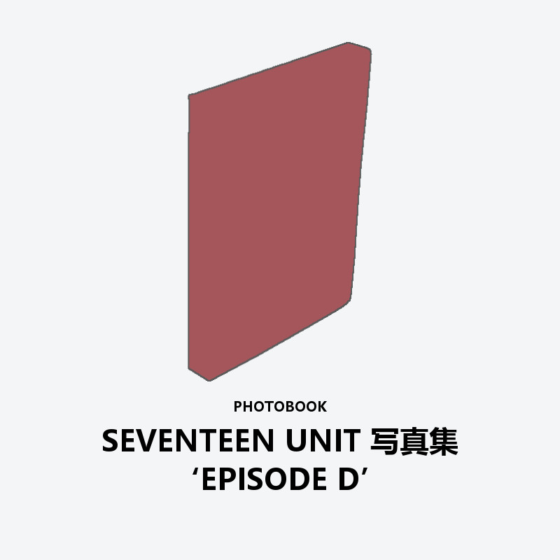 SEVENTEEN UNIT PHOTOBOOK ‘EPISODE D’