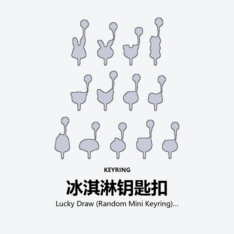 Lucky Draw (Random Mini Keyring)