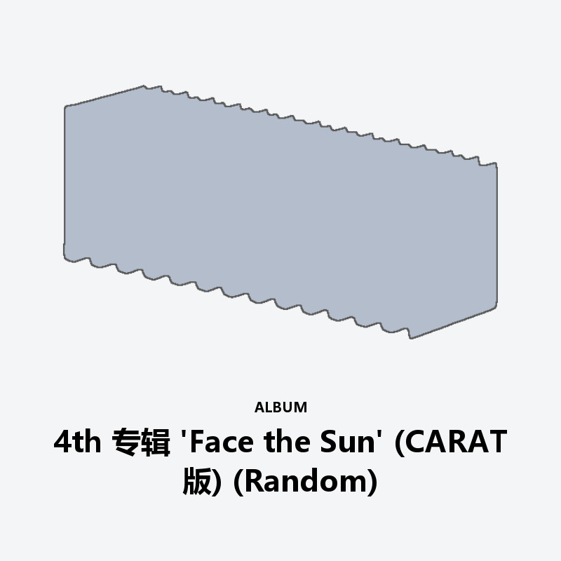 4th Album 'Face the Sun' (CARAT Ver.) (Random)