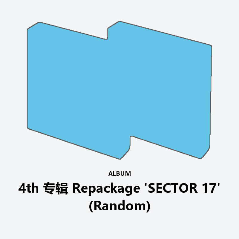 4th Album Repackage 'SECTOR 17' (Random)