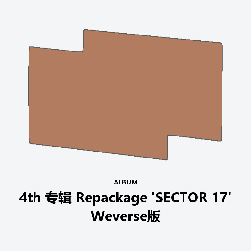 4th Album Repackage 'SECTOR 17' Weverse Albums ver.